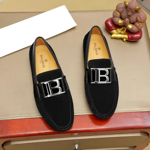 Wholesale Bally Leather Shoes For Men #1480669 $76.00 USD, Wholesale Quality Replica Bally Leather Shoes