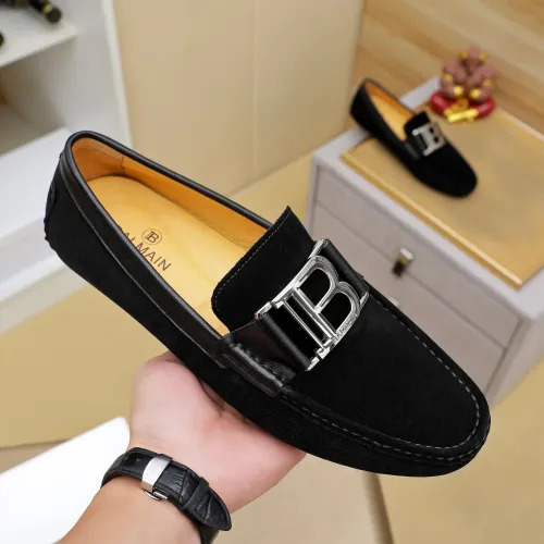 Replica Bally Leather Shoes For Men #1480669 $76.00 USD for Wholesale