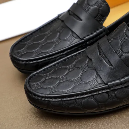Replica Bally Leather Shoes For Men #1480670 $76.00 USD for Wholesale
