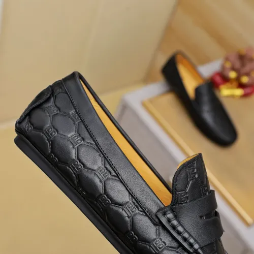 Replica Bally Leather Shoes For Men #1480670 $76.00 USD for Wholesale