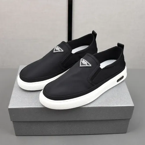 Wholesale Prada Casual Shoes For Men #1480671 $80.00 USD, Wholesale Quality Replica Prada Casual Shoes