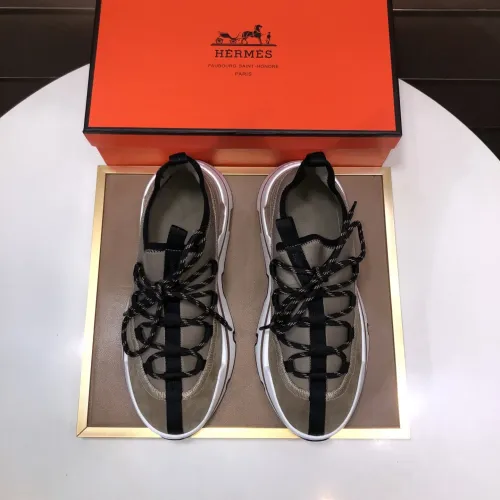 Replica Hermes Casual Shoes For Men #1480689 $102.00 USD for Wholesale