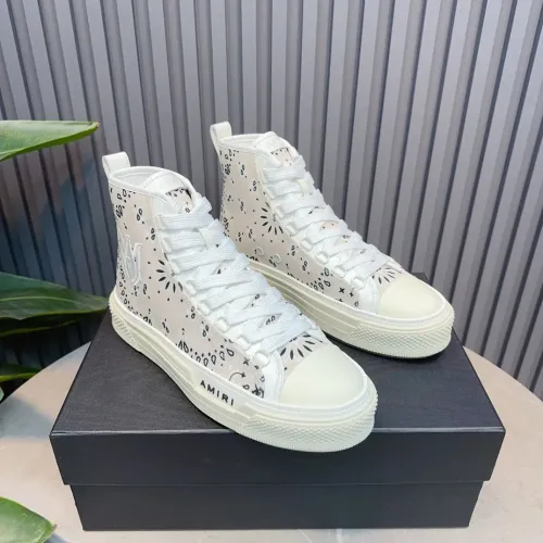 Replica Amiri High Tops Shoes For Men #1480717 $112.00 USD for Wholesale
