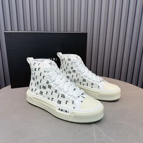 Wholesale Amiri High Tops Shoes For Men #1480721 $112.00 USD, Wholesale Quality Replica Amiri High Tops Shoes