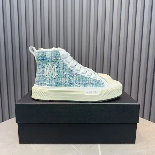 Replica Amiri High Tops Shoes For Men #1480723 $112.00 USD for Wholesale
