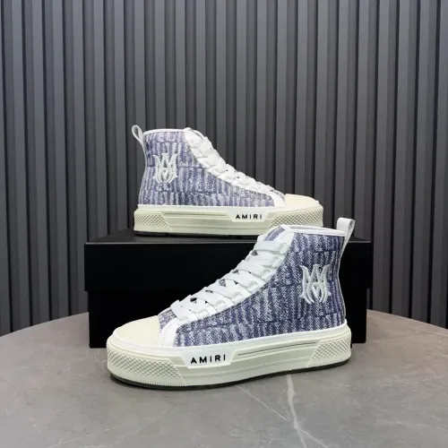 Wholesale Amiri High Tops Shoes For Men #1480748 $112.00 USD, Wholesale Quality Replica Amiri High Tops Shoes