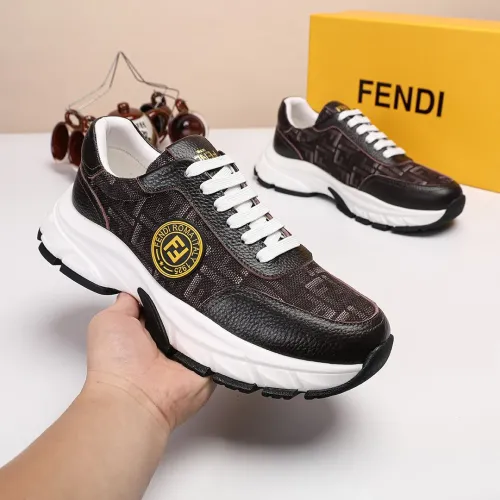 Replica Fendi Casual Shoes For Men #1480772 $80.00 USD for Wholesale