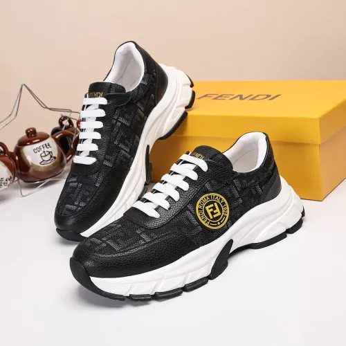 Wholesale Fendi Casual Shoes For Men #1480775 $80.00 USD, Wholesale Quality Replica Fendi Casual Shoes
