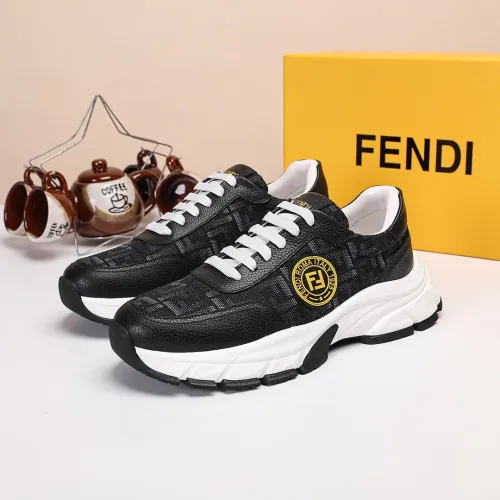 Replica Fendi Casual Shoes For Men #1480775 $80.00 USD for Wholesale