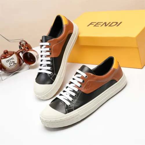 Wholesale Fendi Casual Shoes For Men #1480782 $80.00 USD, Wholesale Quality Replica Fendi Casual Shoes