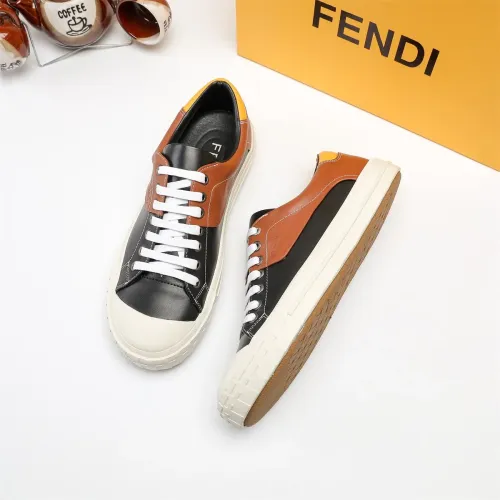 Replica Fendi Casual Shoes For Men #1480782 $80.00 USD for Wholesale