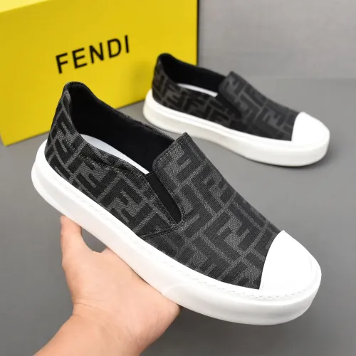 Replica Fendi Casual Shoes For Men #1480785 $80.00 USD for Wholesale