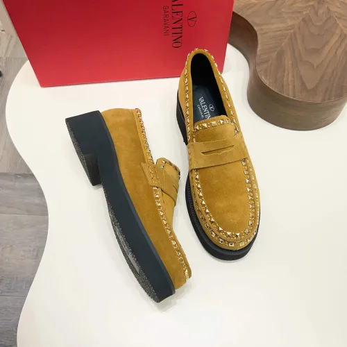 Replica Valentino Leather Shoes For Men #1480817 $128.00 USD for Wholesale