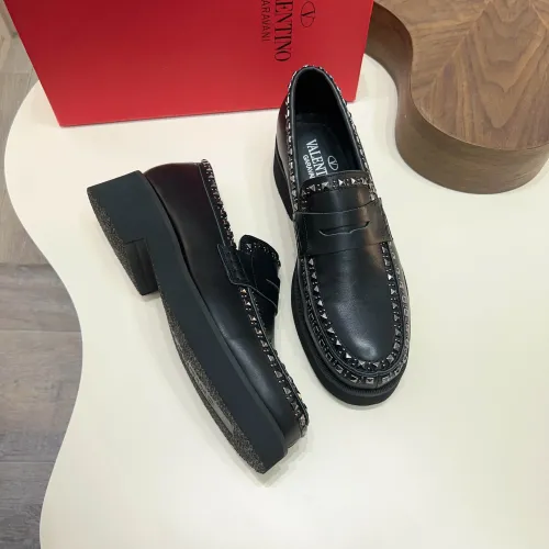Replica Valentino Leather Shoes For Men #1480819 $128.00 USD for Wholesale