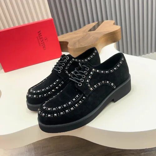 Wholesale Valentino Leather Shoes For Men #1480820 $128.00 USD, Wholesale Quality Replica Valentino Leather Shoes