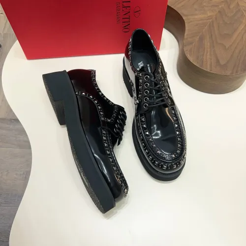 Replica Valentino Leather Shoes For Men #1480821 $128.00 USD for Wholesale