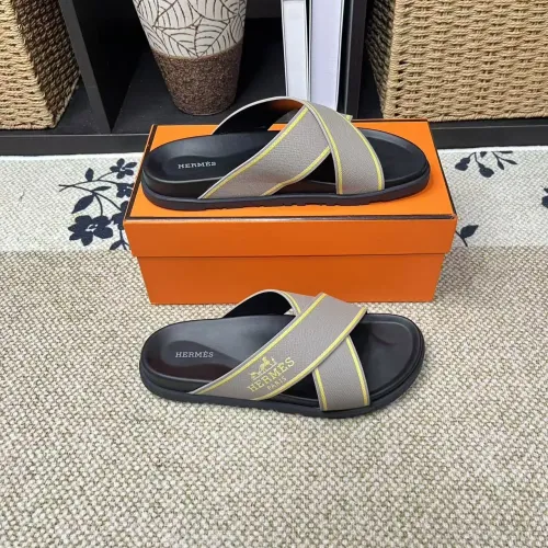 Replica Hermes Slippers For Women #1480871 $60.00 USD for Wholesale