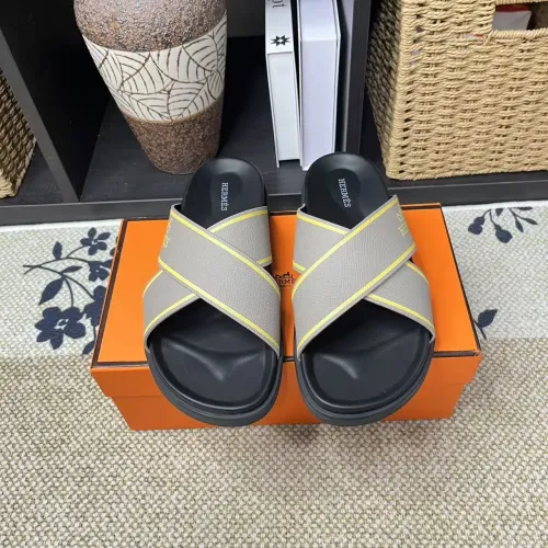 Replica Hermes Slippers For Women #1480871 $60.00 USD for Wholesale