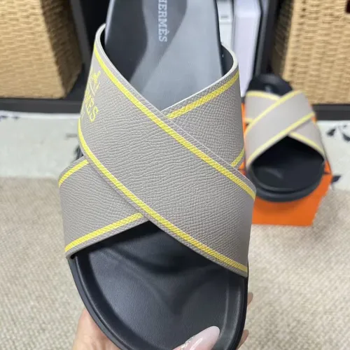 Replica Hermes Slippers For Women #1480871 $60.00 USD for Wholesale