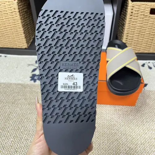 Replica Hermes Slippers For Women #1480871 $60.00 USD for Wholesale