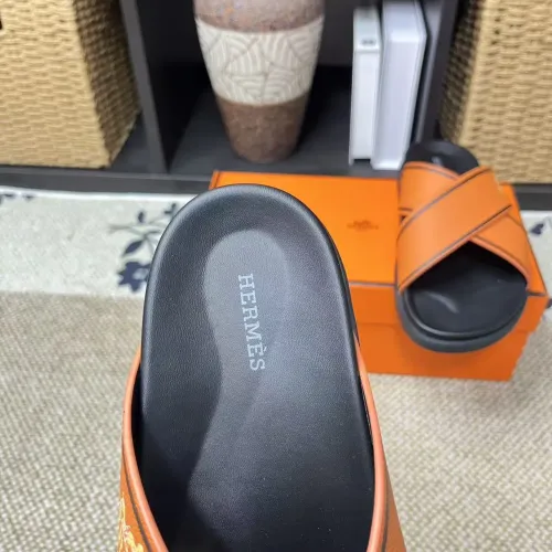 Replica Hermes Slippers For Women #1480890 $60.00 USD for Wholesale