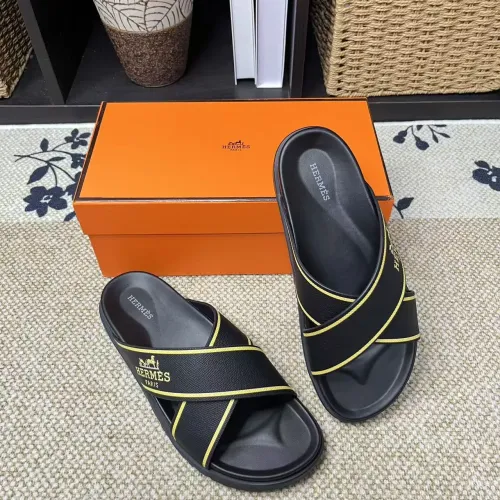 Wholesale Hermes Slippers For Men #1480891 $60.00 USD, Wholesale Quality Replica Hermes Slippers