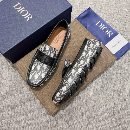 Wholesale Christian Dior Leather Shoes For Men #1480897 $80.00 USD, Wholesale Quality Replica Christian Dior Leather Shoes