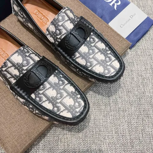 Replica Christian Dior Leather Shoes For Men #1480897 $80.00 USD for Wholesale