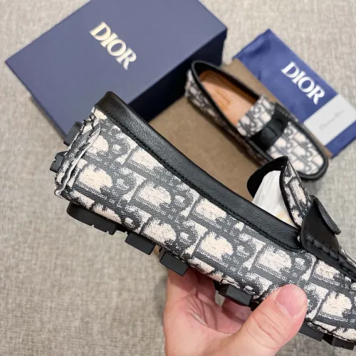 Replica Christian Dior Leather Shoes For Men #1480897 $80.00 USD for Wholesale