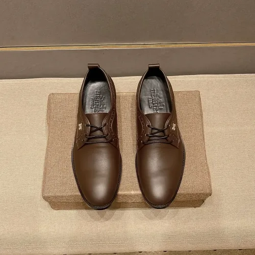 Replica Hermes Leather Shoes For Men #1480976 $82.00 USD for Wholesale