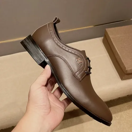 Replica Hermes Leather Shoes For Men #1480976 $82.00 USD for Wholesale