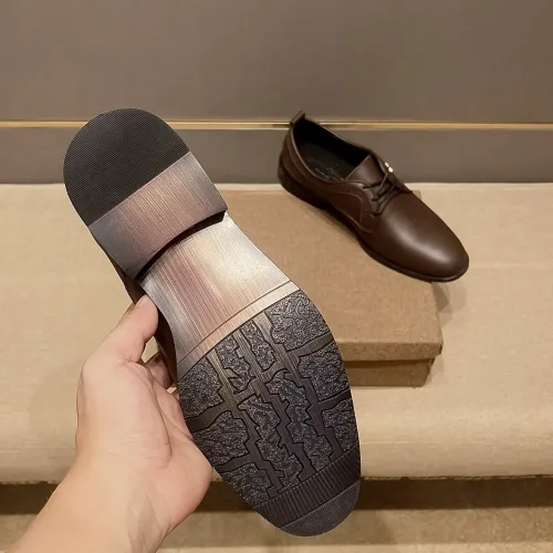 Replica Hermes Leather Shoes For Men #1480976 $82.00 USD for Wholesale
