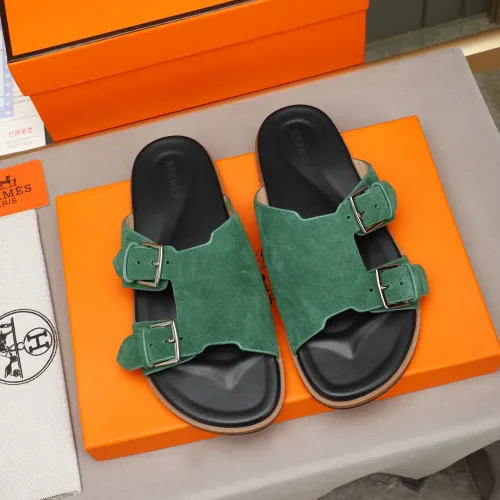 Replica Hermes Slippers For Men #1481001 $68.00 USD for Wholesale