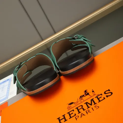Replica Hermes Slippers For Men #1481001 $68.00 USD for Wholesale