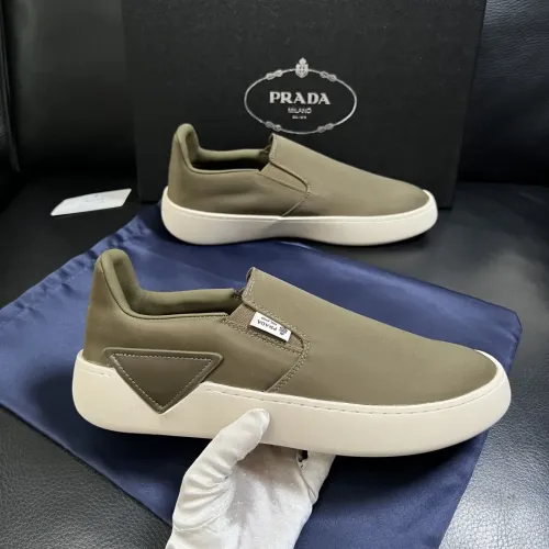 Wholesale Prada Casual Shoes For Men #1481011 $125.00 USD, Wholesale Quality Replica Prada Casual Shoes