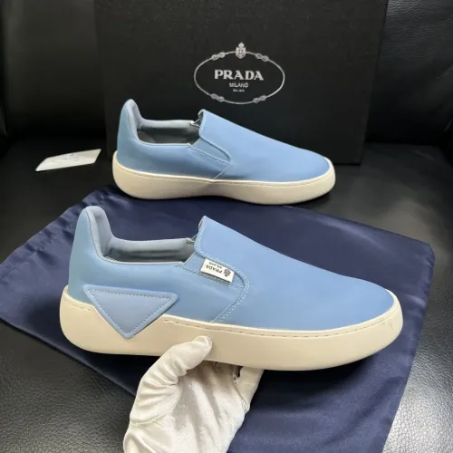 Wholesale Prada Casual Shoes For Men #1481013 $125.00 USD, Wholesale Quality Replica Prada Casual Shoes