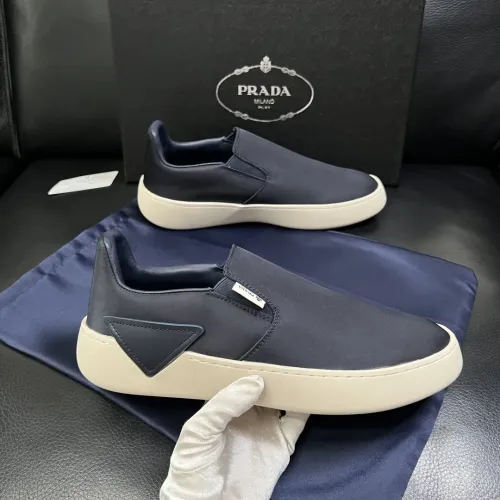 Wholesale Prada Casual Shoes For Men #1481014 $125.00 USD, Wholesale Quality Replica Prada Casual Shoes