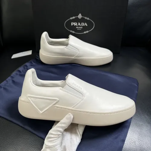 Wholesale Prada Casual Shoes For Men #1481016 $130.00 USD, Wholesale Quality Replica Prada Casual Shoes