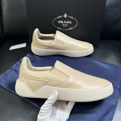 Wholesale Prada Casual Shoes For Men #1481018 $130.00 USD, Wholesale Quality Replica Prada Casual Shoes