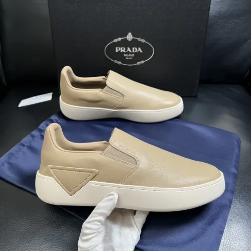 Wholesale Prada Casual Shoes For Men #1481019 $130.00 USD, Wholesale Quality Replica Prada Casual Shoes