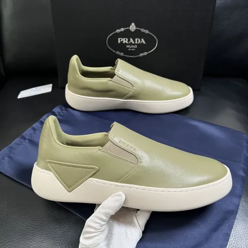 Wholesale Prada Casual Shoes For Men #1481020 $130.00 USD, Wholesale Quality Replica Prada Casual Shoes