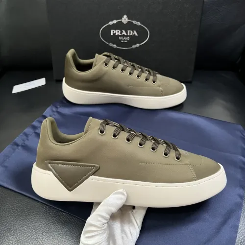 Wholesale Prada Casual Shoes For Men #1481028 $130.00 USD, Wholesale Quality Replica Prada Casual Shoes