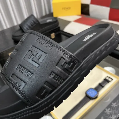 Replica Fendi Slippers For Men #1481158 $60.00 USD for Wholesale