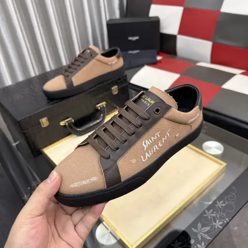 Wholesale Yves Saint Laurent YSL Casual Shoes For Men #1481203 $80.00 USD, Wholesale Quality Replica Yves Saint Laurent YSL Casual Shoes