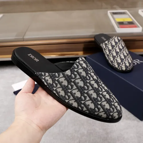 Replica Christian Dior Slippers For Men #1481274 $72.00 USD for Wholesale