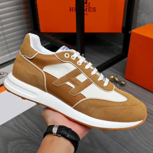 Replica Hermes Casual Shoes For Men #1481297 $85.00 USD for Wholesale