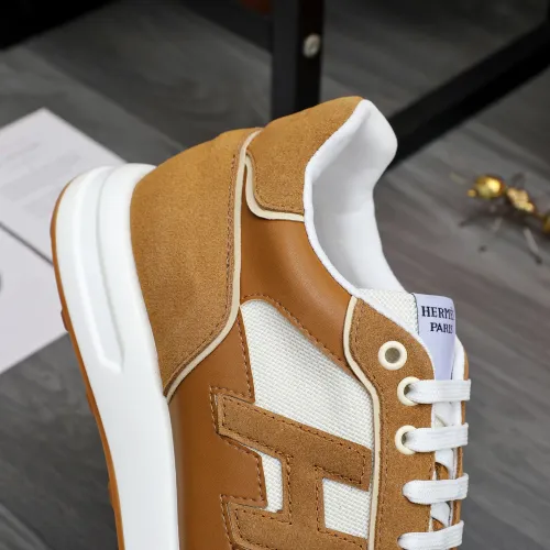 Replica Hermes Casual Shoes For Men #1481297 $85.00 USD for Wholesale