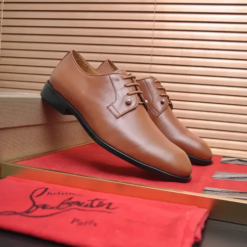 Replica Christian Louboutin Leather Shoes For Men #1481311 $112.00 USD for Wholesale