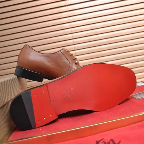 Replica Christian Louboutin Leather Shoes For Men #1481311 $112.00 USD for Wholesale