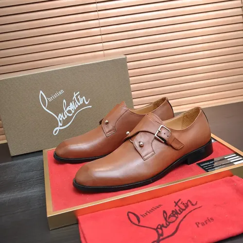 Wholesale Christian Louboutin Leather Shoes For Men #1481313 $112.00 USD, Wholesale Quality Replica Christian Louboutin Leather Shoes